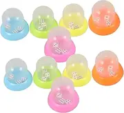 Kisangel 10pcs Game Dice Cup Compact Dice Storage Container for Family Fun Lightweight Shaking Cups for Parties Indoor Outdoor Activities Options