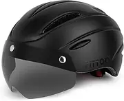 FITTOO Bike Bicycle Helmet with Detachable Magnetic Goggles, Bicycle Helmet Adult Men& Women, Cycling Helmet for Bike, Bicycle, Ebike, Scooter etc.