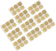ROMISBABA 10Sheets DIY Scratch Off Stickers of Self Adhesive Labels for Present Sealing Creative Decoration Touch for Cakes Candy Bags and More