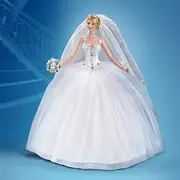 "Happily Ever After" 30th Anniversary Porcelain Bride Doll