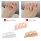 Toe Separators Bunion Corrector Silicone Straightener Orthopedic Toes Spacer 2PC