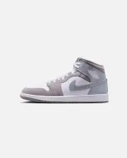 [JORDAN] Jordan Air Jordan 1 Mid Se "Cool Grey" White/grey - Size 8 8 White/Grey