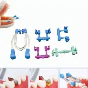 1 Kit Dental Matrix System Sectional Contoured Matrices Clip Clamp Ring