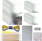Foil Cardstock | Thick Tinfoil Flashing Roll Metal Sheets | Silver Shimmer Gold Crafting Accessory for Kids Adults Engraving Painting Art Projects