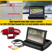Rear View Brake Light Reversing Camera &4.3"Monitor for Renault Trafic Opel/