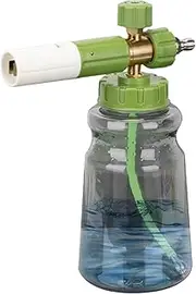 Foam Sprayer, Car Wash Foam Sprayer with Quick Connector, Hose Attachment with Quick Connector Ergonomic Handle Cleaning Accessories for Patio Auto Windshield