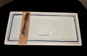 Mud Pie Clawsome Crab Hostess Serving Tray and Spreader Set NEW
