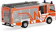 Herpa Truck Model Man TGM CC Ziegler Z-Cab Fire Brigade Wiesbaden (Hessen/Wiesbaden), Miniature Scale 1:87, Collectable, Made in Germany, Plastic
