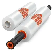 Stretch Film, 15 Inch x 1000 Feet Shrink Wrap for Pallet Wrap, Industrial