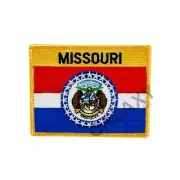 Missouri State Patch / Missouri Flag / Iron On