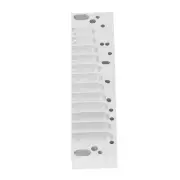Harmonica Comb Part 12Hole Chromatic Scale Comb Frosted Silver Lightweight F FFG