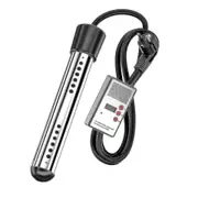 Electric Submersible Water Heater 3000w Swimming Pool Rapid Heating Heating Rod Intelligent Timing Xinmu yellow EU3000W
