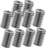 Enhance Connections 10 Pcs Stainless Steel Thread Repair Inserts Coiled for Nut Bolt Automotive Repairs