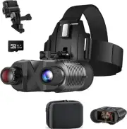 PTEROMYS Head Mounted Night Vision Goggles 1312FT Digital Infrared Viewing for A