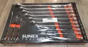 Sunex 13pc Master SAE Full Polish Combo Wrench Set w/Foam Tray 1/4" to 1" #9909