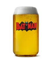 Batman (Vintage) - 16oz Pint Beer Can Glass Pub Style Barware Seltzer Cocktail