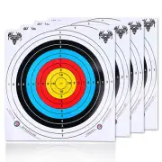 10 x Archery Target Paper Face for Arrow Bow Shooting Hunting Club 60*60cm