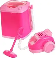 OFFIGAM 1 Set Mini Kitchen Set Simulation Vacuum Cleaner Vacuum That Really Works Washer and Dryer for Vacuum Playing House Washer Plastic