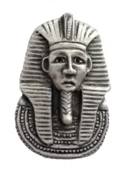 Tutankhamun Egyptian Pharaoh Pewter Pin Badge - LAST FEW
