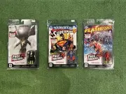 Page Punchers Mcfarlane Superman Flash And Black Adam -new-