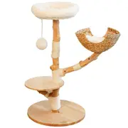 Sopa Pet Elevated Multi Level Cat Tree With Basket