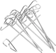 10pcs Stainless Steel Skewers for Air Fryer Durable BBQ Grill Skewers for Grilling for Home Camping Party Cooking
