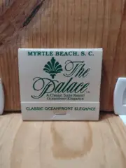 Vintage MATCHBOOK: The Palace Myrtle Beach, S.C. MB95 NOS