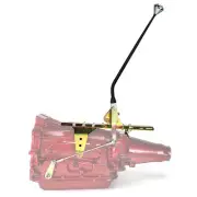 Deluxe Push Button Transmission Shifter Kit w/ 23 Black Arm for Ford FMX