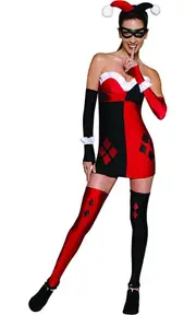 Harley Quinn Adult Batman Costume