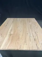4pc Spalted Hard Maple Craft Pack -Woodworking Lumber 37" x 7 1/2" x 13/16"