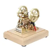 Eachine EM1 Micro ICE Internal Combustion Engine Model Brass Double Piston Complete STEM Engine Science Education Toys C