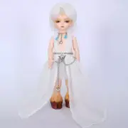 1/6 BJD SD Doll Elves Jointed Body Boy + Face Make Up Eyes Wig Clothes FULL SET