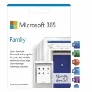 Microsoft 365 Family 1 Year Subscription [Digital Download] up to 6 Devices -...
