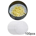 Fryer Liner Liners Cucina Steamer Papers for Cooking