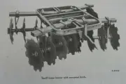 IH McCormick International 120 1pt 3pt Folding Tandem Disk Harrow Owner's Manual