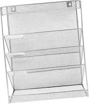 NUOBESTY File Rack Storage Box Wall Organizer Office Supplies Vertical Wall File Door Folder Holder