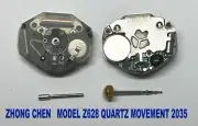 Quartz Movement Zhong Chen Z628 Watch Repair Parts NEW with stem crown 2035