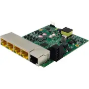 Brainboxes Embedded Industrial 5 Port PoE+ 10/100 Ethernet Switch (sw125)