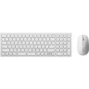 Alogic Echelon Compact USB-C Rechargeable Bluetooth Keyboard & Mouse for Mac (White)