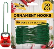 50 Pack Christmas Ornament Hooks – Essential Christmas Ornament Hangers – Great