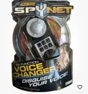 Spy Net Gear Disguise Change Your Voice 6 Function Secret Changer Realistic NIP