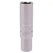 Draper 9mm 6 Point Deep Socket 1/4" Sq Dr Chrome 82139
