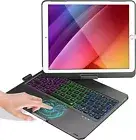 Backlit Touchpad Keyboard Rotate Case Stand CoverFor iPad 9th 8th 7th Gen Air 3