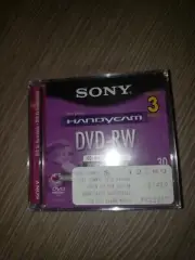 Sony Handycam DVD-RW 3-Pack 30 Min 1.4GB SEALED NEW