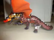 Papo Dragon Fire Breathing Medieval 4" X 10'' Action Figure Fantasy Toy 2007