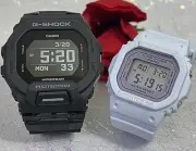 Lovers G Shock Pair Watch G SHOCK BABY G Casio 2 Pieces Set GBD 200 1JF BGD 5