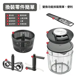 【GEFU】德國品牌多功能食物切碎器-13600