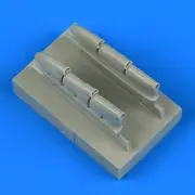 QuickBoost 1/48 Spitfire Mk.I Exhaust for Tamiya kits