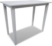Wooden Bar Table White,Kitchen & Dining Room Tables 18KG-241701