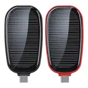Mini Solar Power Bank Portable Keychain Powerbank For Cell Phone 1200mAh
